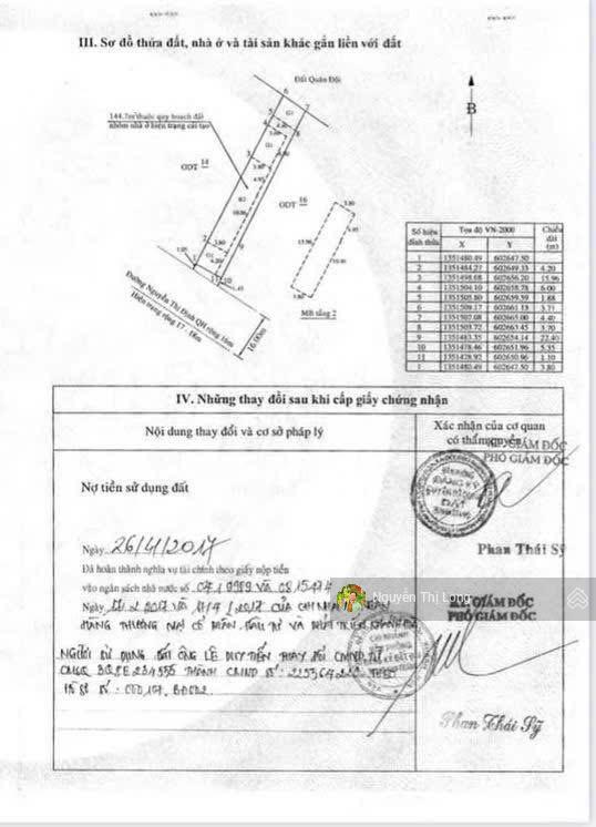 Bán nhà mặt tiền đường Nguyễn Thị Định gần vòng xoay đường Nguyễn Đức Cảnh