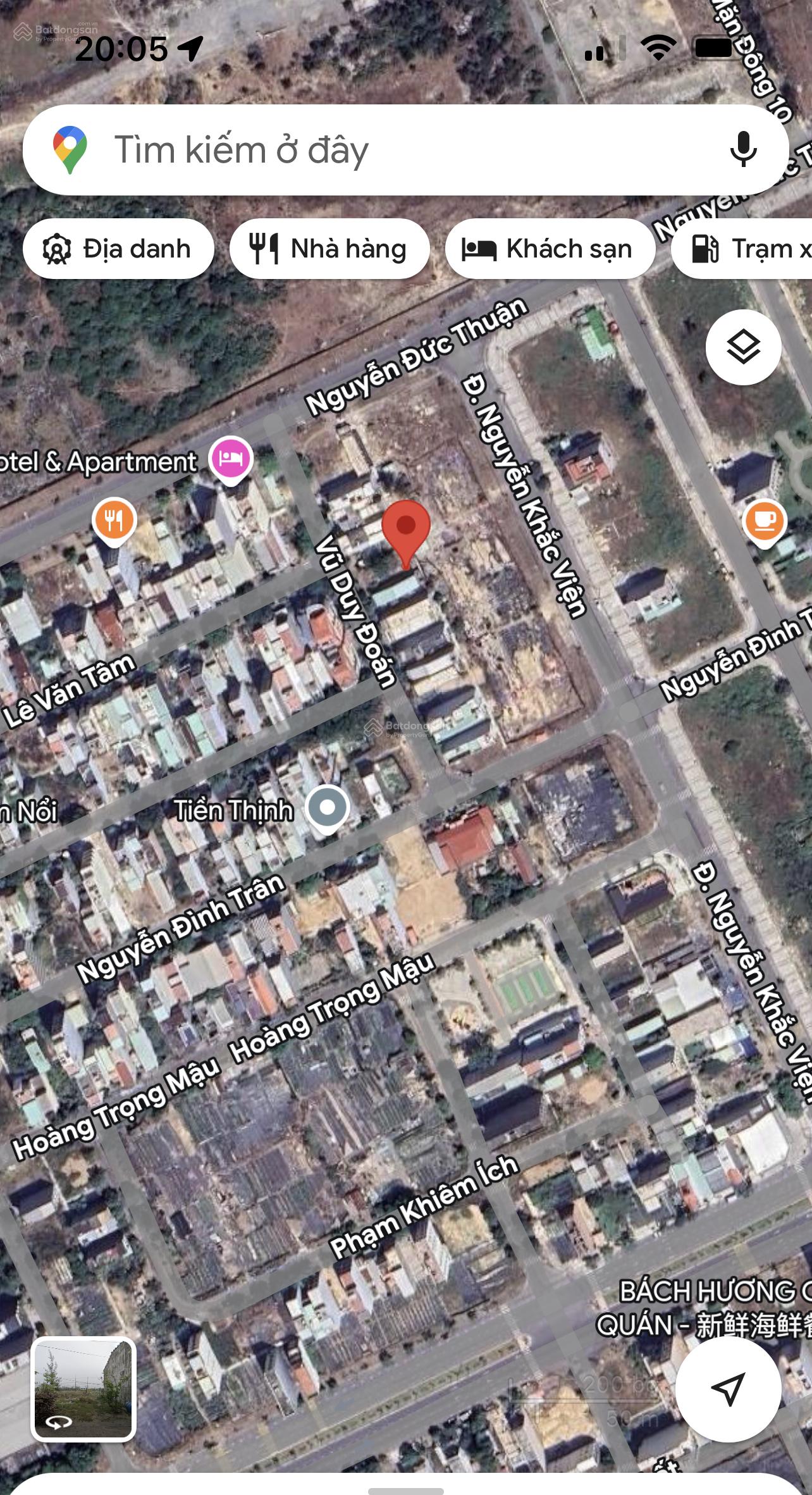 Bán đất 7,5 m Vũ Duy Đoán khu bãi biển Sơn Thuỷ 110m2
