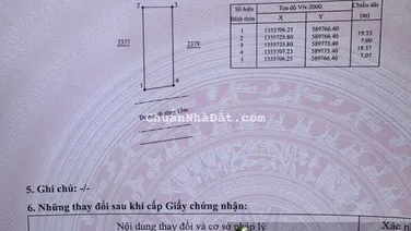 Bán lô đất đẹp TDC Diên Lạc DT: 133.4m2 ngang 7m - dài 19.55m, đường rộng 13m