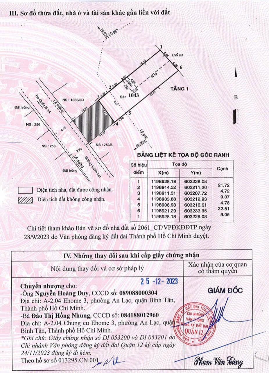 Bán đất mặt tiền đường Vườn Lài gần Cầu Sắt Qua Gò Vấp có 2 lô liền kề Bán đất mặt tiền đường Vườn Lài gần Cầu Sắt Qua Gò Vấp có 2 lô liền kề