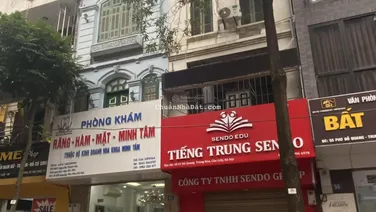 Cho thuê mặt phố Đỗ Quang, Cầu Giấy. DT 50m2, 5 tầng. Vị trí kinh doanh. Giá 35 triệu(th)