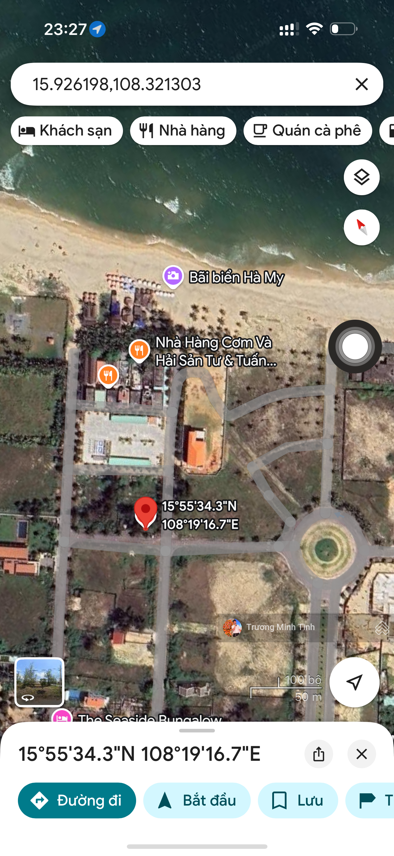 Lô góc biển Hà My - 130m ra biển 238m2 mặt tiền 8m giá tốt 15.5 tỷ