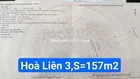 Đất đường 5m5 Hoà Liên 3. Dt : 157m2 ngang 5m. Hướng Tây nam . Zá 3.050
