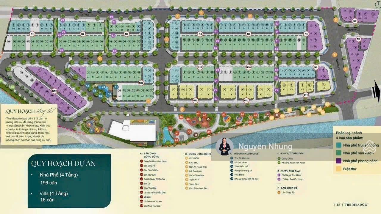 (Gamuda Land) - mua trực tiếp CĐT - nhà phố liền kề - The Meadow - TT 20% nhận nhà - ân hạn gốc lãi