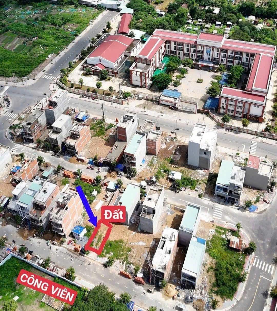 Bán đất XD tự do khu TĐC Đông Hòa C, đường N3; DT 5x14m TC 100%; Đường nhựa 8m, hỗ trợ vay 70%
