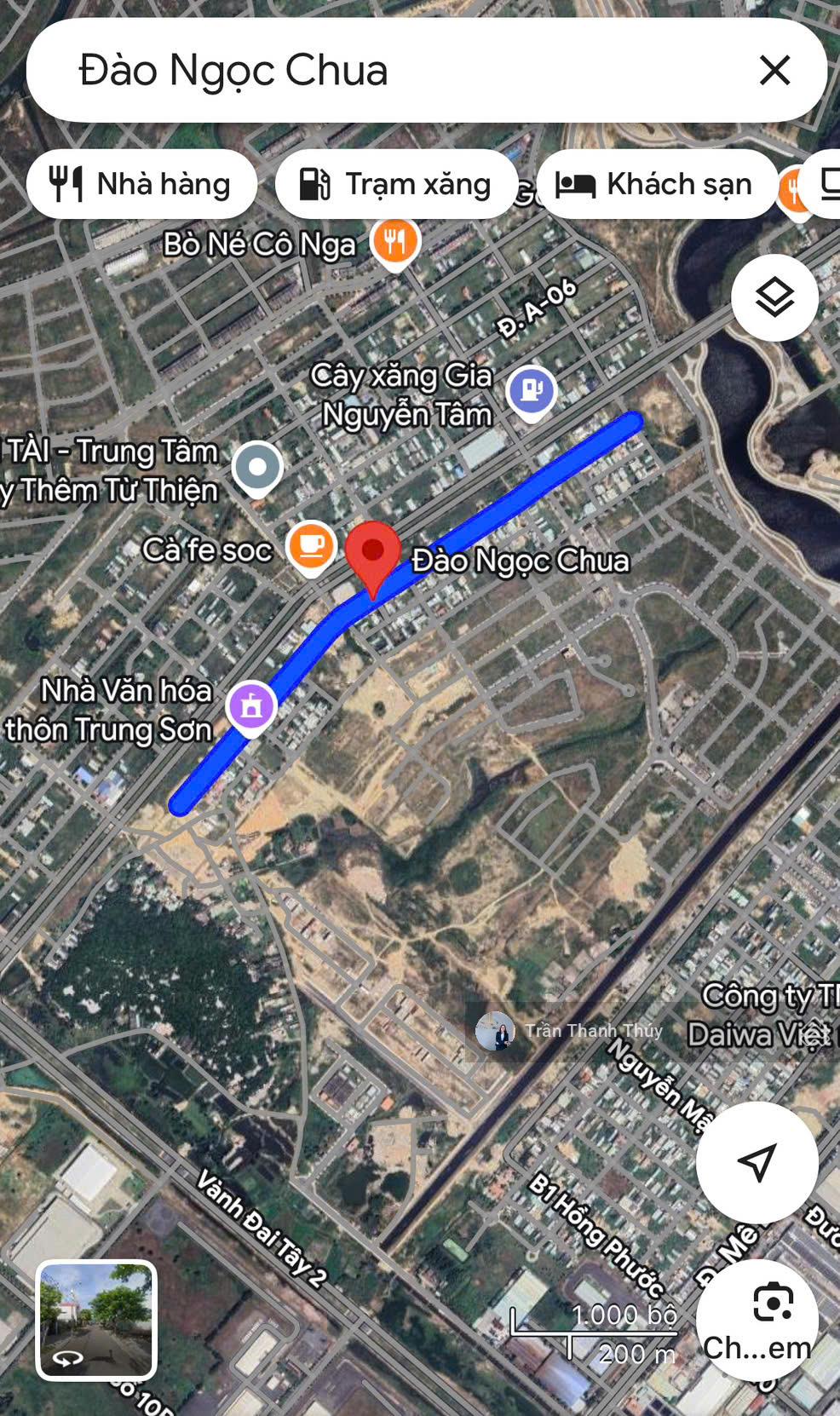 Suất đầu tư lô đất đường Đào Ngọc Chua (vệt 50 Nguyễn Tất Thành) |vị trí đẹp - giá tốt