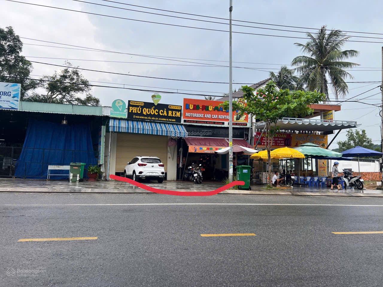 Chỉ 25 tỷ sở hữu 258m2 mặt tiền Trần Hưng Đạo - Phú Quốc, mặt tiền 10m, 150m thổ cư, có dòng tiền