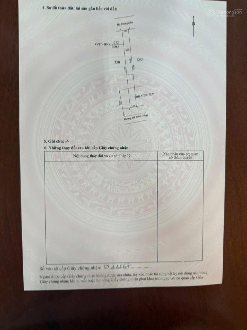 Bán Đất 300m2 tại Đường 749B, 850 triệu, sổ đỏ đầy đủ, hướng Nam, mặt tiền 5m Bán Đất 300m2 tại Đường 749B, 850 triệu, sổ đỏ đầy đủ, hướng Nam, mặt tiền 5m