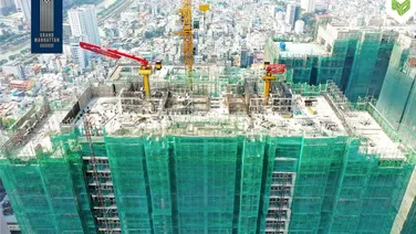 The Grand Manhattan, Hàng hiếm, 2PN tầng 24, giá 12,9 tỷ, ban công hướng Tây Nam