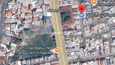 Nhà 2 tầng TTTP Nha Trang 5,5 tỷ 2 phòng ngủ 2 vệ sinh, vùng lõi NT gần nhà VH thiếu nhi tỉnh