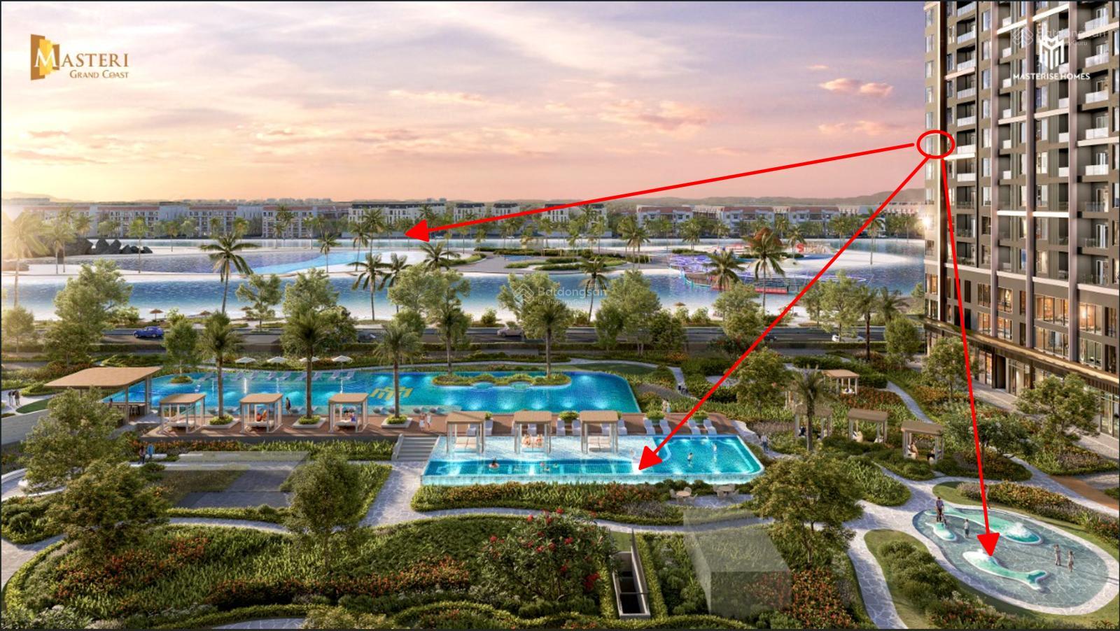 Bán căn Studio 1.9tỷ, 1PN + 1 3.0tỷ, 2PN 3.9tỷ, 3PN 5.6tỷ view hồ 18ha, LH Mr Linh GĐKD: 0973 636 ***