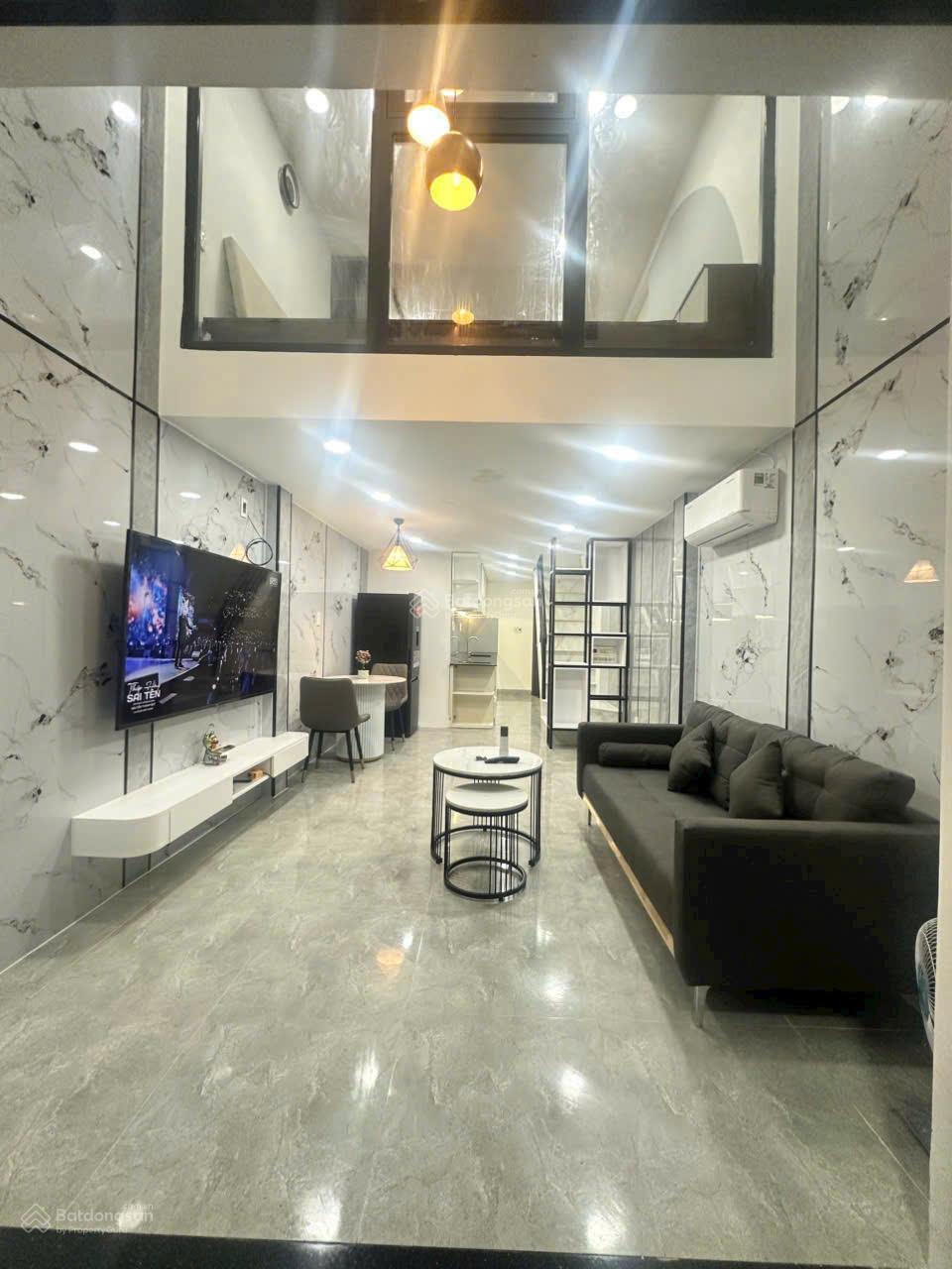 Nhà mới Trần Quang Khải, sau lưng Hoàng Sa, 1T 1L 1Lửng, 38m², full nội thất, giá 6.68 tỷ TL