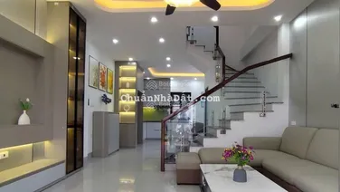 (Ảnh thật 100%) Nhà Bình Minh,Thanh Oai vuông vắn full nội thất như ảnh,ôtô đỗ sát nhà~45m2x4Tx4PN