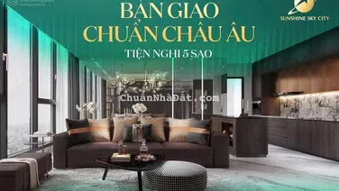 Nhận giữ chỗ tòa V8, V9 sunshine sky city chiết khấu 1%, giá từ 98 triệu/m2 lịch thanh toán giãn