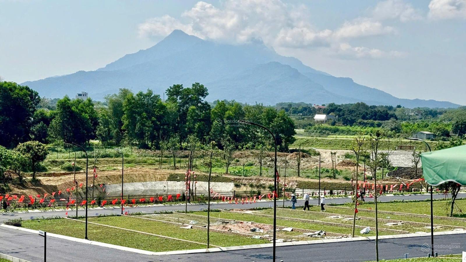 Đất Ba Vì view núi Tản ngay sát khu du lịch hồ Suối Hai, chỉ từ hơn 1 tỷ