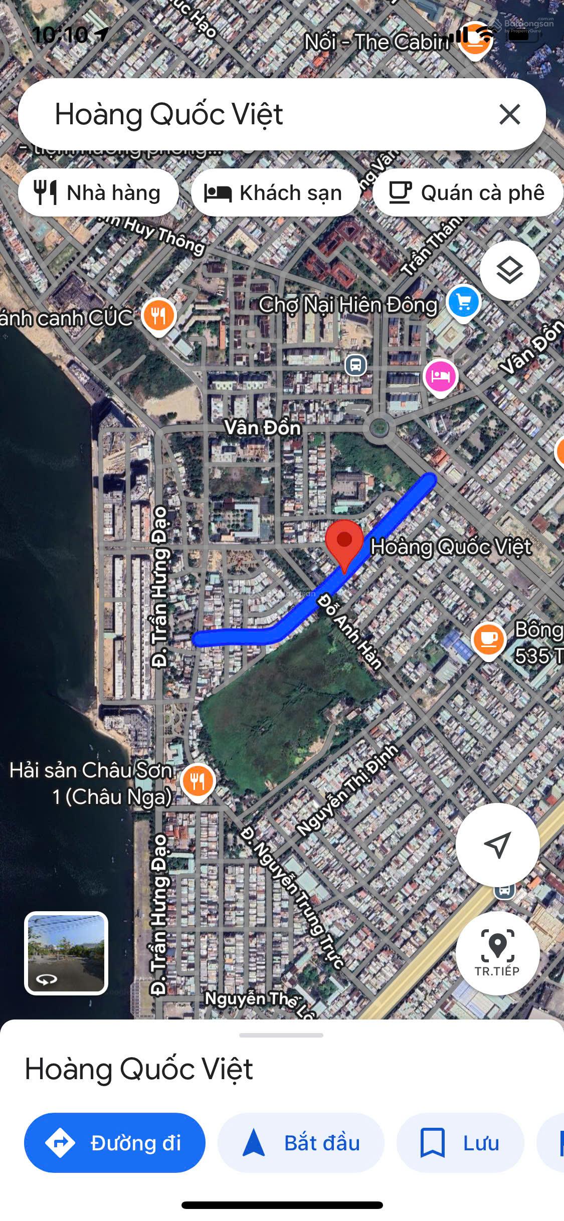 Bán đất MT đường 7m5 Hoàng Quốc Việt, Sơn Trà, gần Sông Hàn, giá chỉ 8 tỷ 5 tl