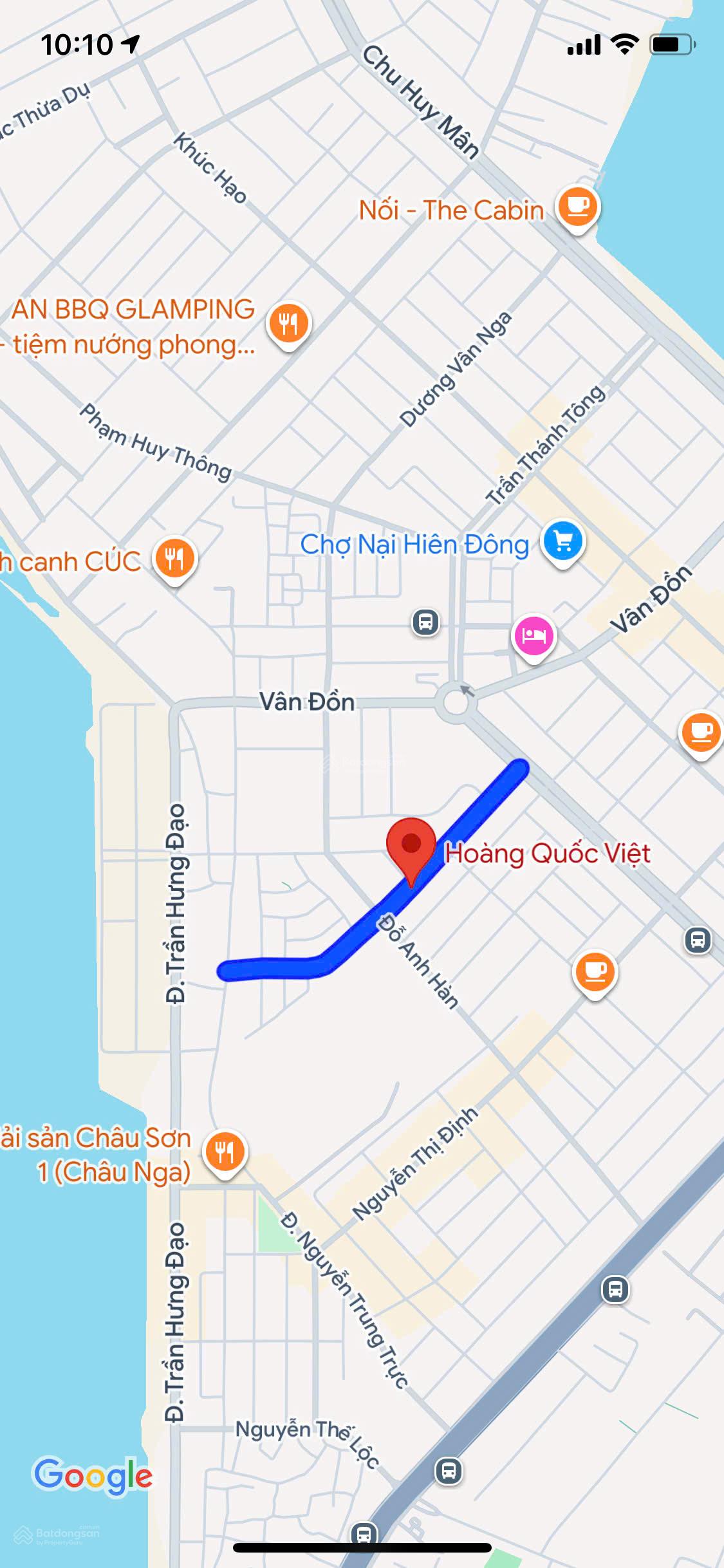 Bán đất MT đường 7m5 Hoàng Quốc Việt, Sơn Trà, gần Sông Hàn, giá chỉ 8 tỷ 5 tl