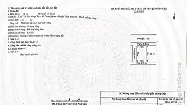 Tai định cư Bắc Sông Cấm 135m2 mặt tiền 9m (lô sẻ khe 2 mặt tiền) Đường rộng 13m. Giá 49tr/m2