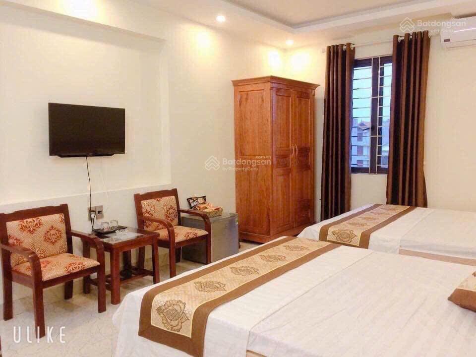 Bán khách sạn mini 14 phòng 2 phòng ngủ gia đình riêng. Diện tích đất 120m2 mặt tiền 8m