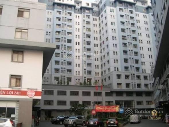 Cho thuê chung cư B5, Đường số 48, P3, Q. 4. DT 100m2 2 PN WC. Lầu cao view đẹp thoáng mát