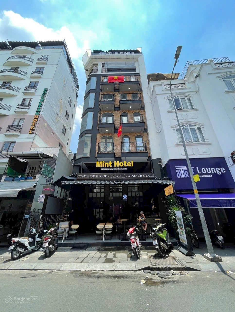 2 BƯỚC ĐẾN CHỢ BẾN THÀNH - MT Cách Mạng Tháng Tám - DT 4 x 20m - 7 tầng - HĐT 100 tr/th - Giá 33 tỷ