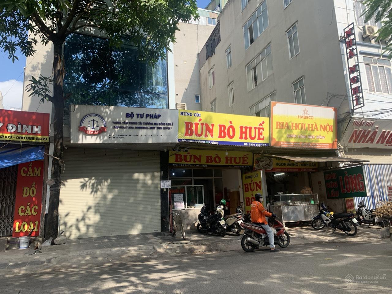 Chính chủ bán gấp 110m2 đất mặt đường Mỹ Đình, vỉa hè rộng, xây tòa văn phòng, giá 31 tỷ