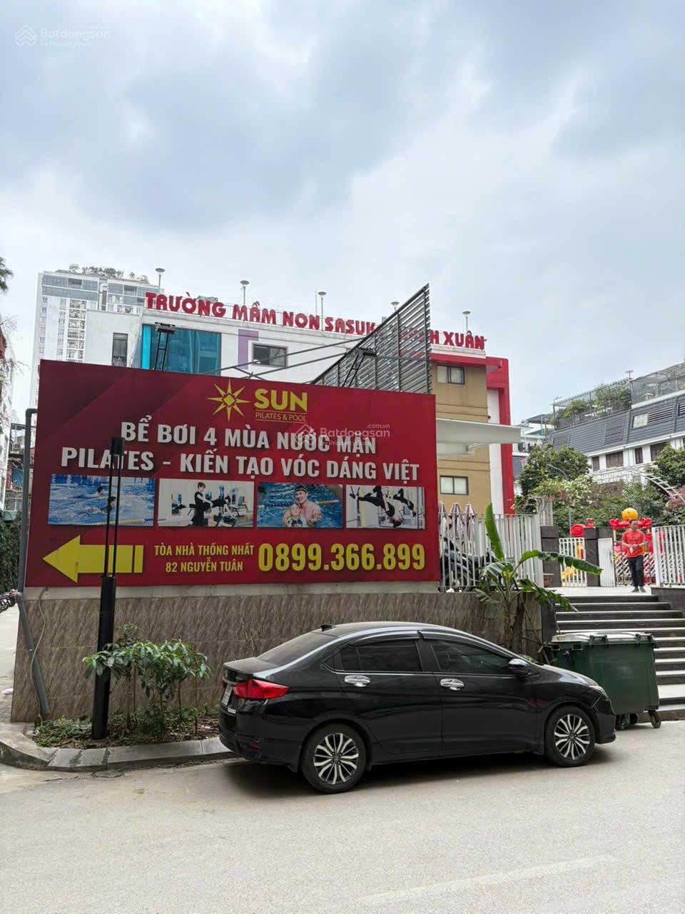 Cho thuê liền kề 82 Nguyễn Tuân - Thanh Xuân - HN 91m2 4 tầng 1 tum. MT 6m. Giá 45tr