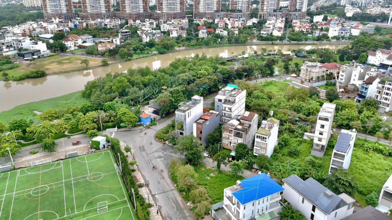 Siêu hiếm - Đất 3 mặt tiền Lê Hữu Kiều Q2 - gần 500m2 view sông trực diện - 150tr/m2