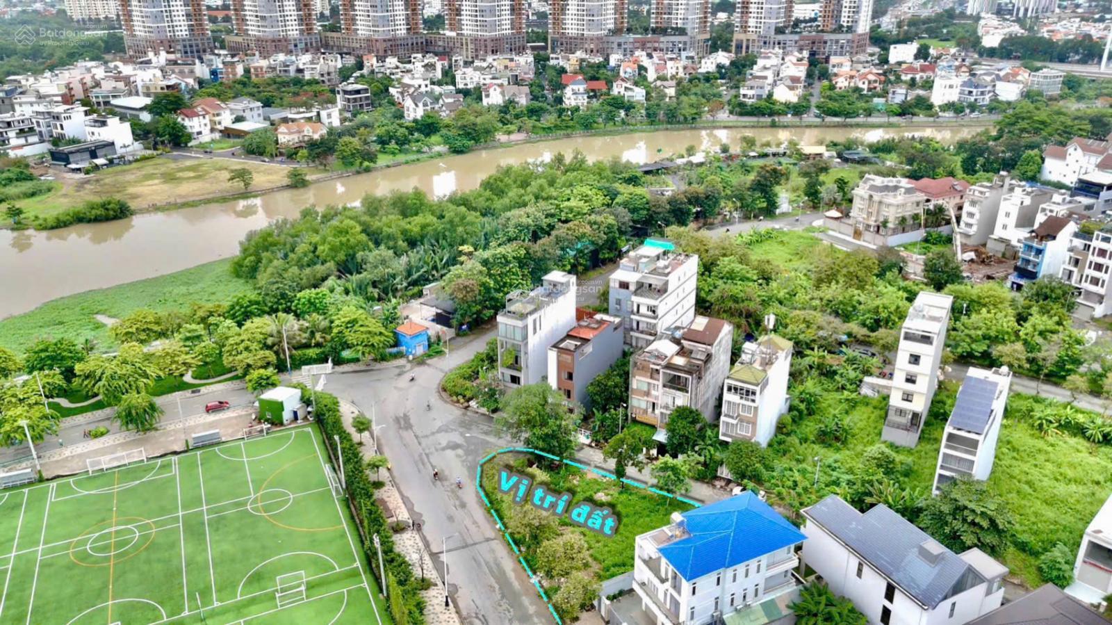 Siêu hiếm - Đất 3 mặt tiền Lê Hữu Kiều Q2 - gần 500m2 view sông trực diện - 150tr/m2