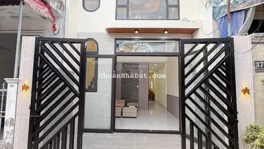 Nhà 1 trệt 1 lửng 3 phòng ngủ mới hẻm 7A9 đường Nguyễn Văn Linh sau lưng BV Đa Khoa Trung Ương