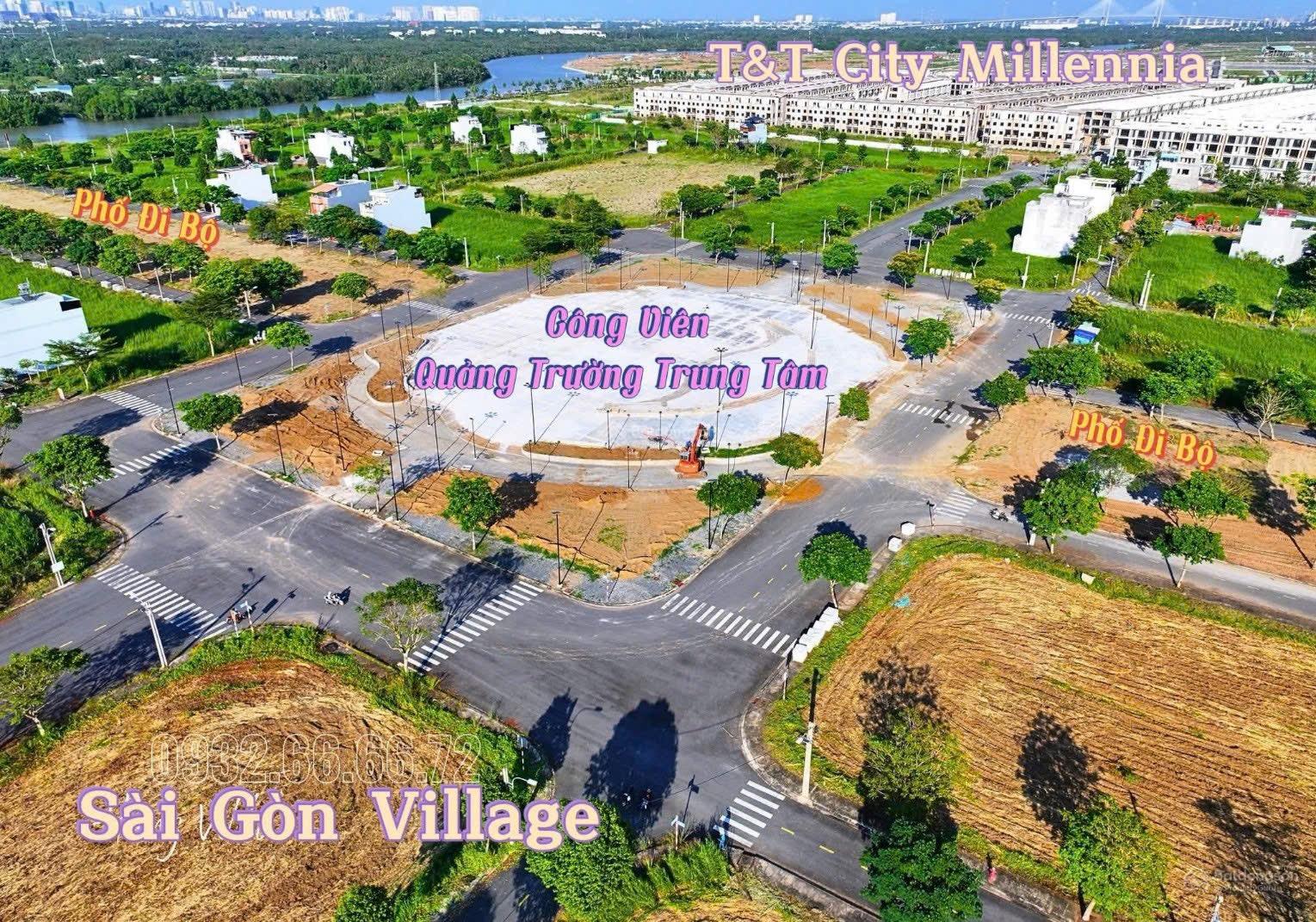 Đất nên Long Hậu. KDC sài gòn village. Pháp lý sổ hồng riêng sẵn sàng công chứng ngay