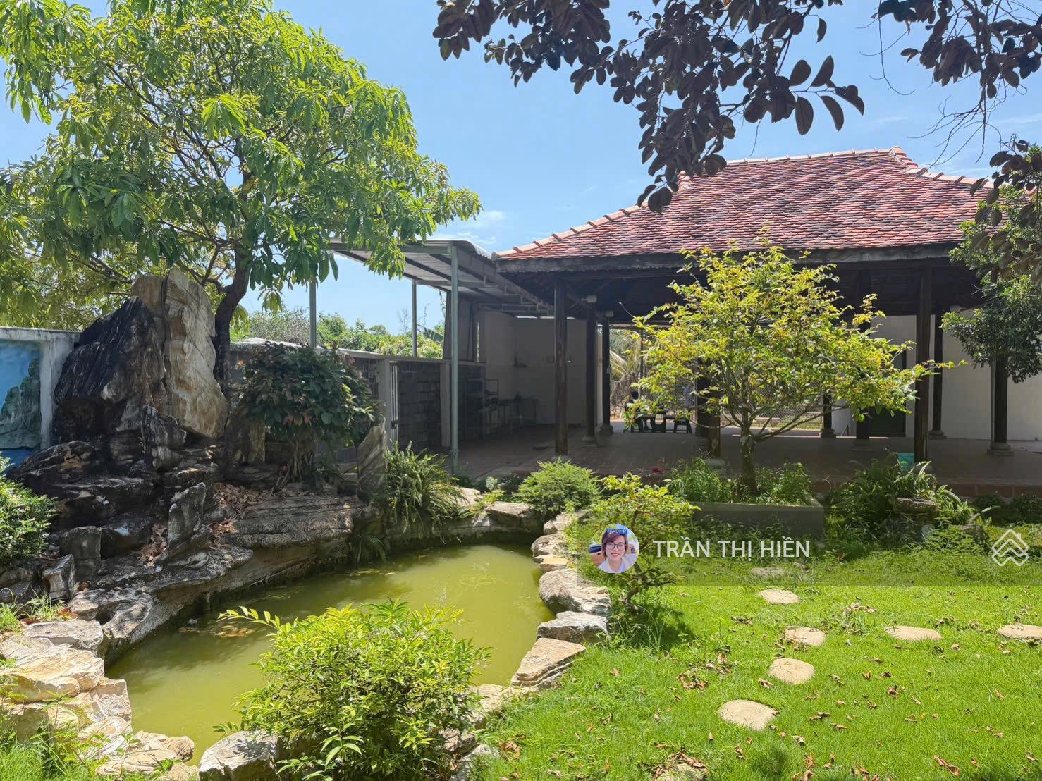 View nhà vườn đẹp xã Phước Hải - TP HCM; cách biển Phước Hải 15phút - DT 2070m2 - ngang 20m x 100m