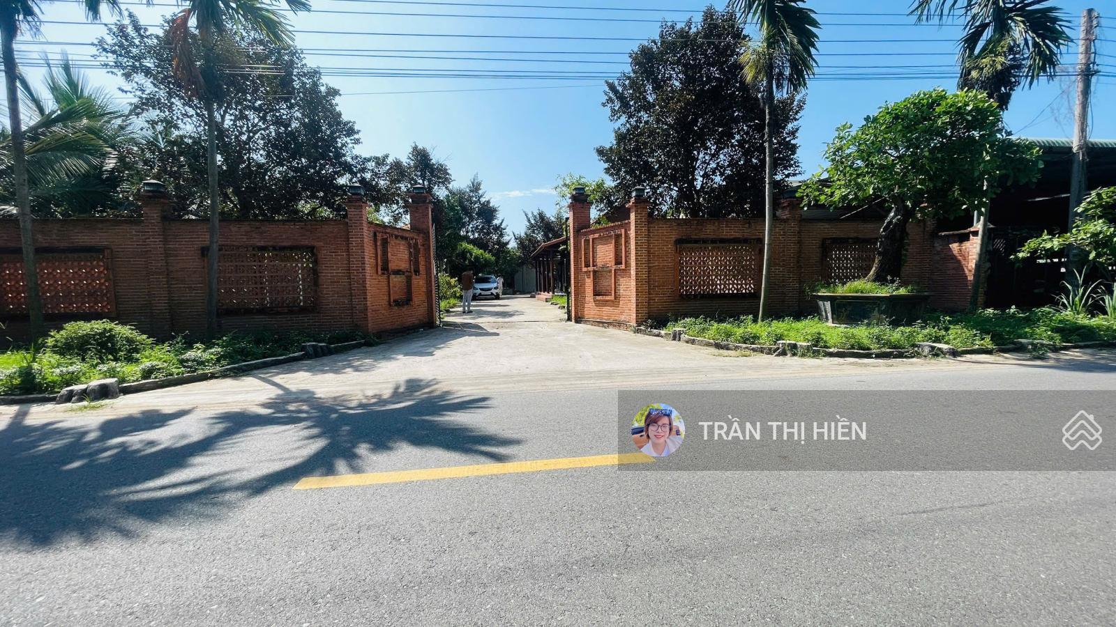 View nhà vườn đẹp xã Phước Hải - TP HCM; cách biển Phước Hải 15phút - DT 2070m2 - ngang 20m x 100m