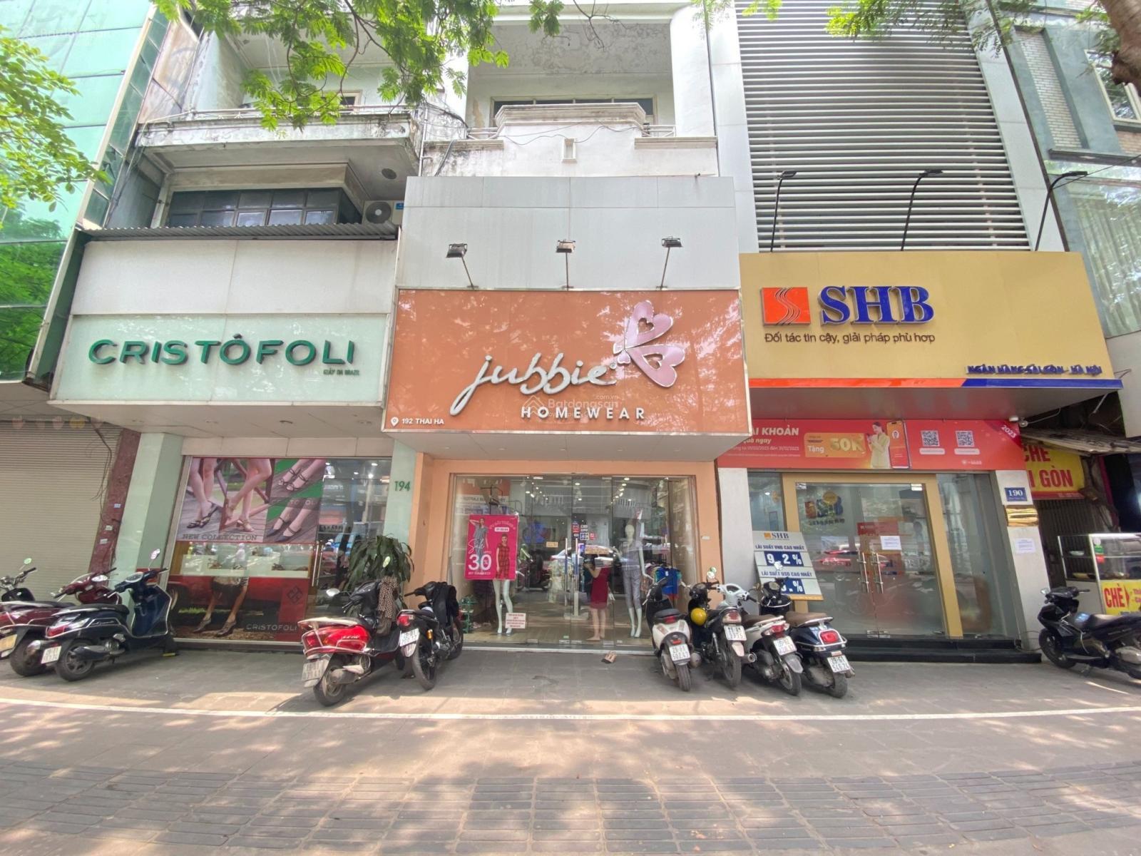 Cho thuê nhà mặt phố 192 Thái Hà Quận Đống Đa. 70m2*4,5 tầng