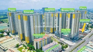 BÁN CĂN BCONS CITY - HỖ TRỢ VAY BANK