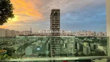 Tin thật 100% - Bán căn hộ 1 phòng ngủ full nội thất hiện đại - tầng cao view đẹp - sẵn sổ hồng