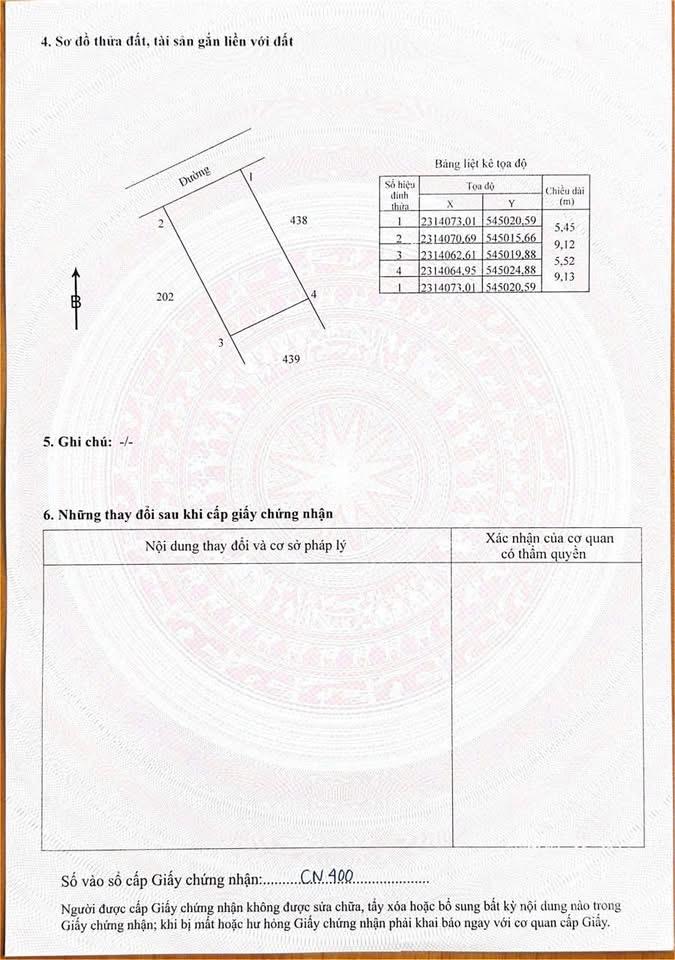 Duy nhất 1 lô tại Vĩnh Tuy- Văn Giang sát dự án sân bóng PVf và dự án trường đại học Bách Khoa cs2