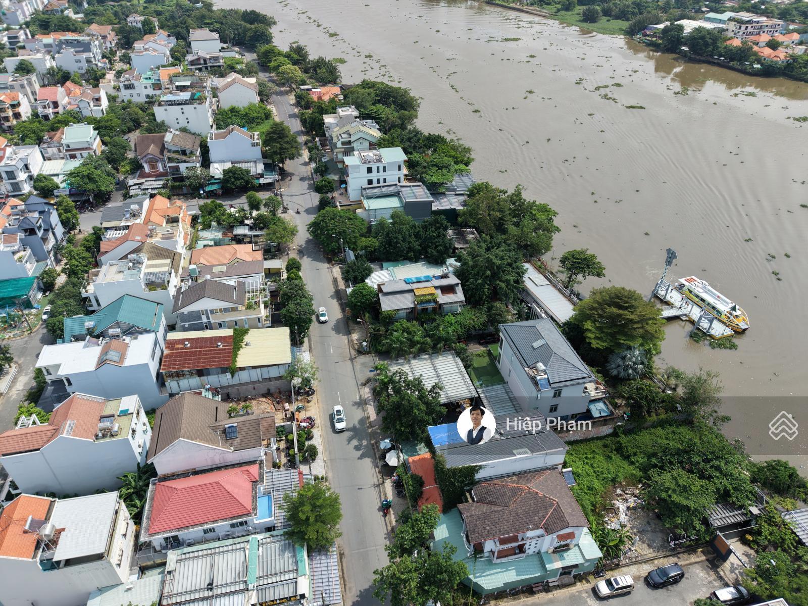 Giá tốt: Lô đất mặt sông Sài Gòn, đường số 10, P. Hiệp Bình Chánh, 639m2 ngang 15m, giá 51.76 tỷ