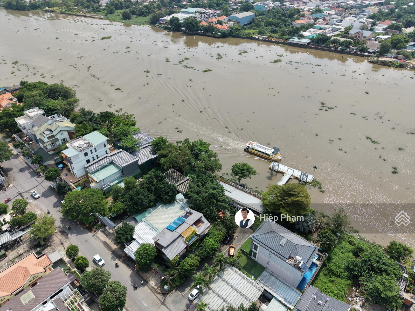Giá tốt: Lô đất mặt sông Sài Gòn, đường số 10, P. Hiệp Bình Chánh, 639m2 ngang 15m, giá 51.76 tỷ