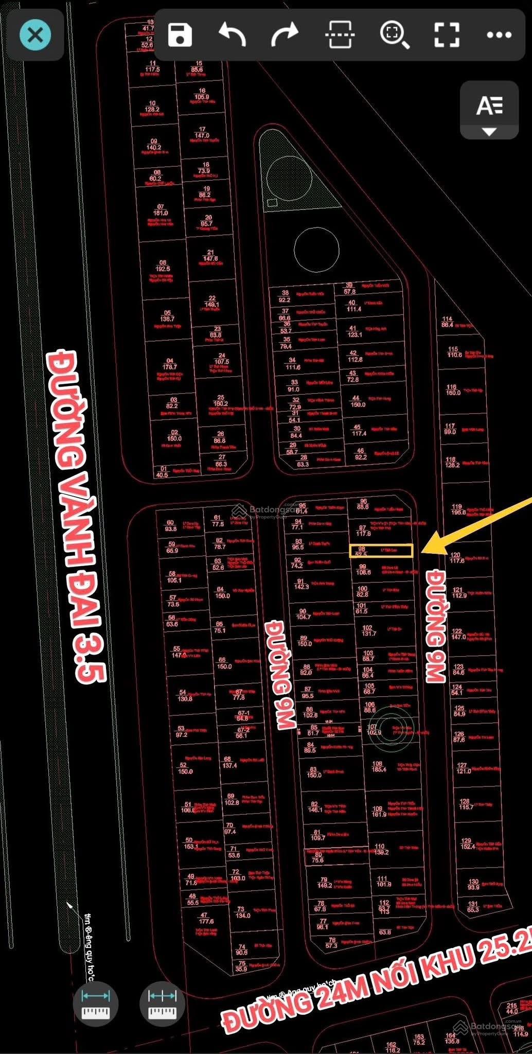 Bán lô DV 52.5m2 khu 4.5ha Vân Canh, Sơn Đồng giá cực sốc