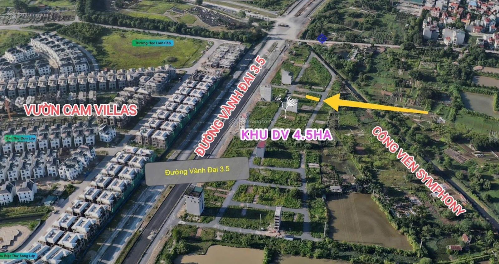 Bán lô DV 52.5m2 khu 4.5ha Vân Canh, Sơn Đồng giá cực sốc