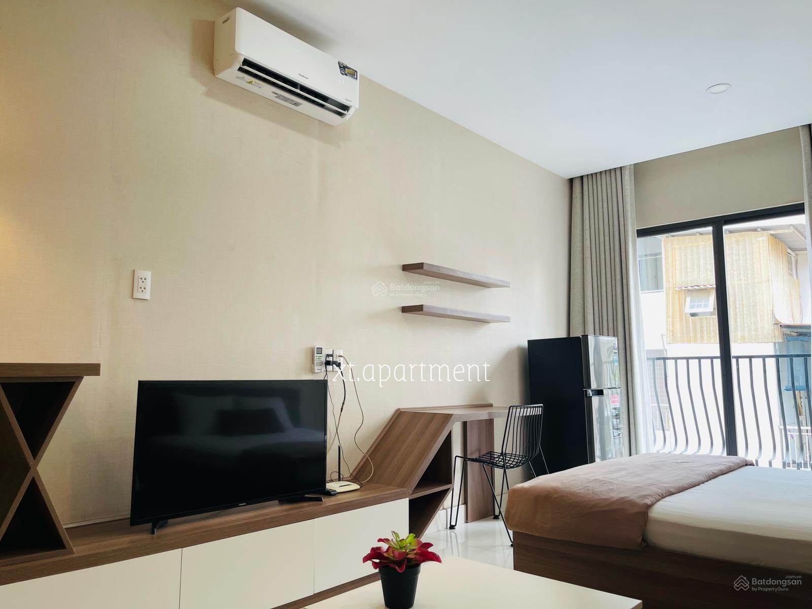 Cho thuê CH chung cư mini full NT - Studio ban công thoáng - Trục PĐL Giáp Quận 1, PN