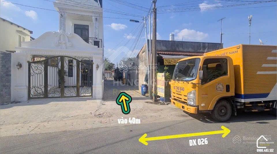 Bán đất tại Phú Mỹ, Thủ Dầu Một, Bình Dương 2,41 tỷ, 106m2 siêu hot, nhiều tiện ích cách chợ 100m