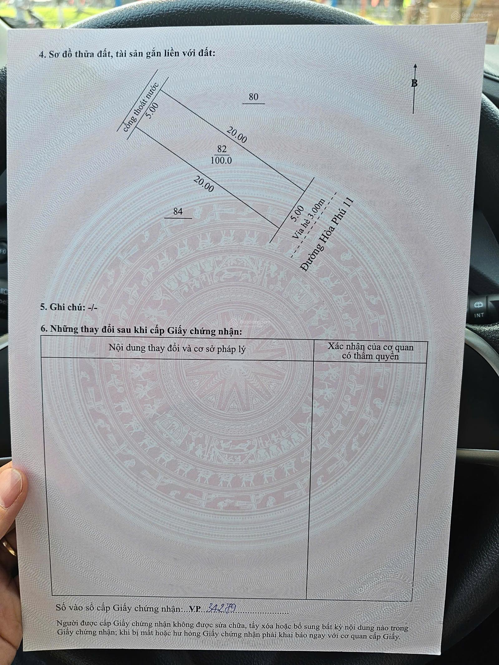 Bán gấp đất mt Hòa Phú 11 (Gò Nảy 8), 100m2, 5.x tỷ tl Bán gấp đất mt Hòa Phú 11 (Gò Nảy 8), 100m2, 5.x tỷ tl