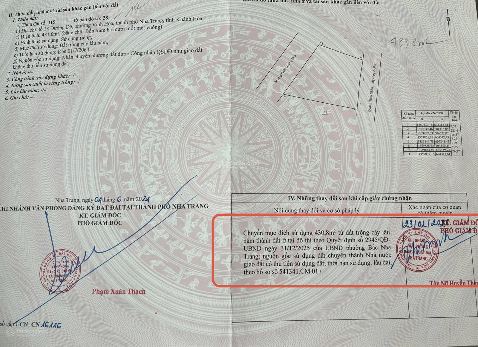 Bán đất ngang 18.64m - Mặt tiền Thân Nhân Trung sát Phạm Văn Đồng cách biển 150m