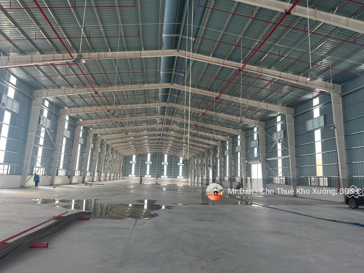 Cho thuê kho xưởng 4000m2 Cụm CN Phạm Ngũ Lão, Kim Động, Hưng Yên.