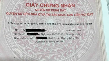 Em cần bán mảnh đất Dt sổ 31m , Mt 4,2m tại phố Mạc Thị Bưởi - Hai Bà Trưng , Giá chào 7,25 tỷ TL