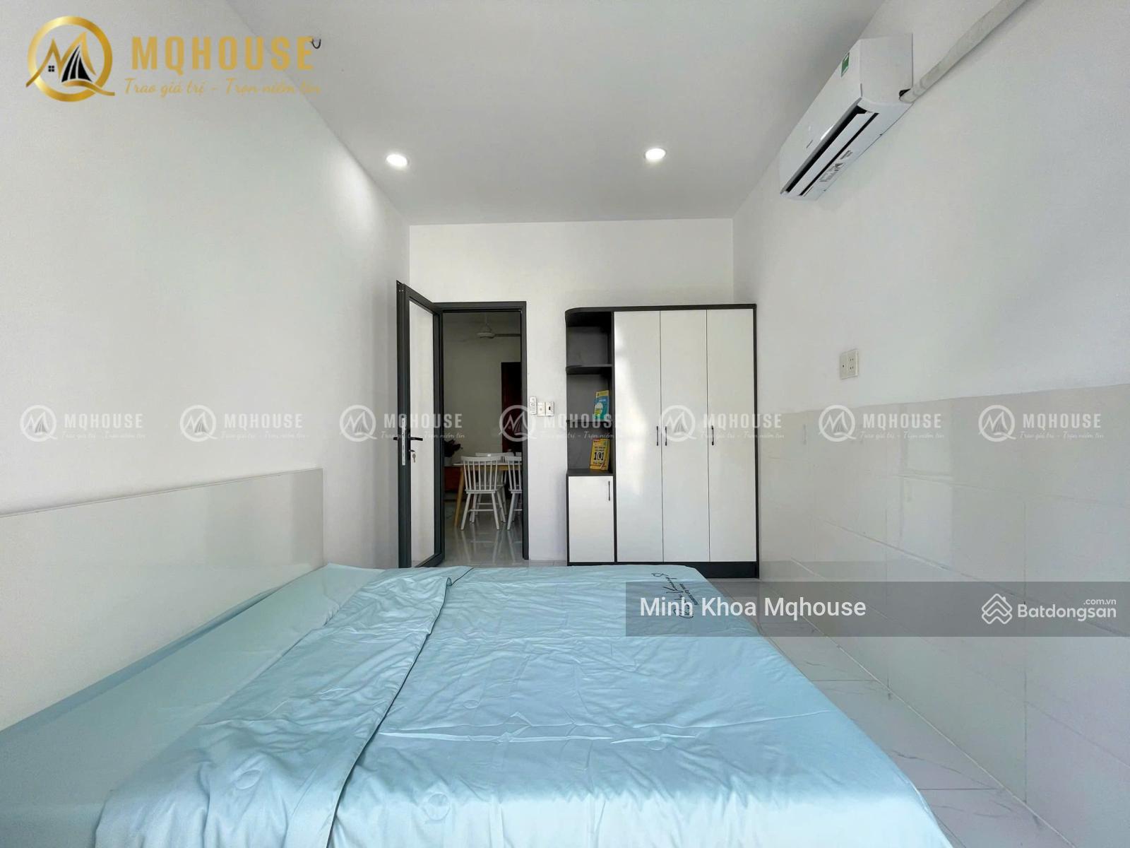 Cho thuê căn hộ mini 2PN, 1WC ban công full nội thất hiện đại gần mũi tàu Âu Cơ - Lũy Bán Bích