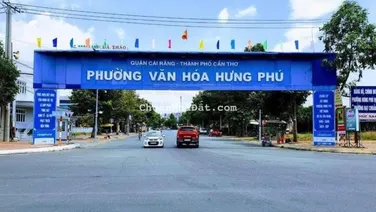 BÁN NỀN GIÁ TỐT ĐƯỜNG B7 KDC HƯNG PHÚ