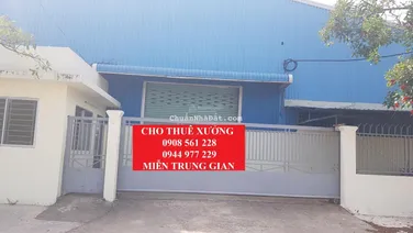 CHO THUÊ NHÀ XƯỞNG PHU HÒA BÊN CAT BÌNH DƯƠNG DT: 1400M GIÁ 50 TRIÊU LH: 0908 561 ***